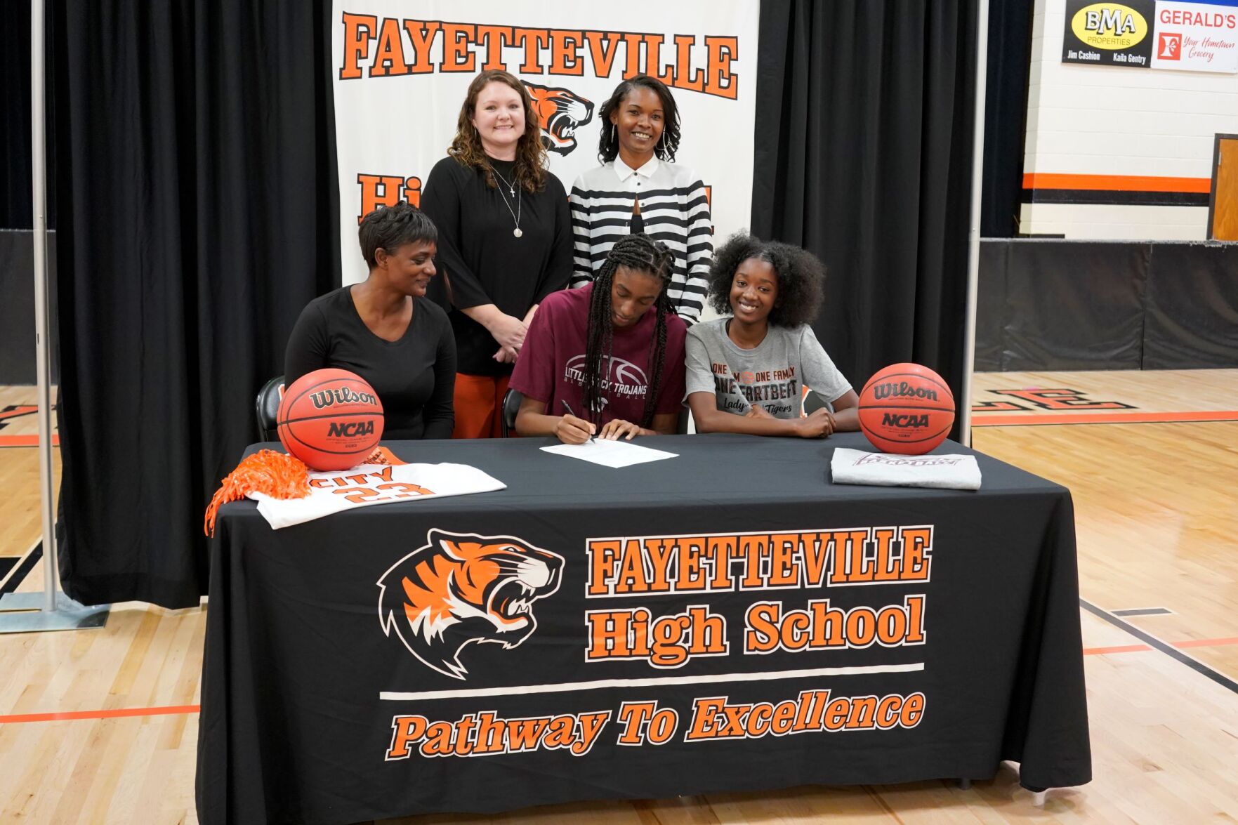 Robinson first Lady Tiger to sign D1 scholarship